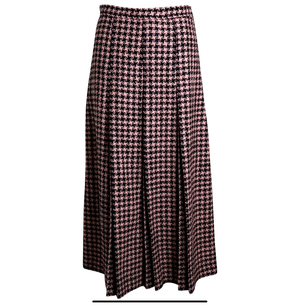 Gucci wool pleated skirt